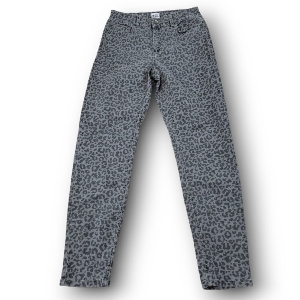 Asos Jeans Size 26 26x27 Women's Asos Denim Jeans Skinny Jeans Stretch Leopard